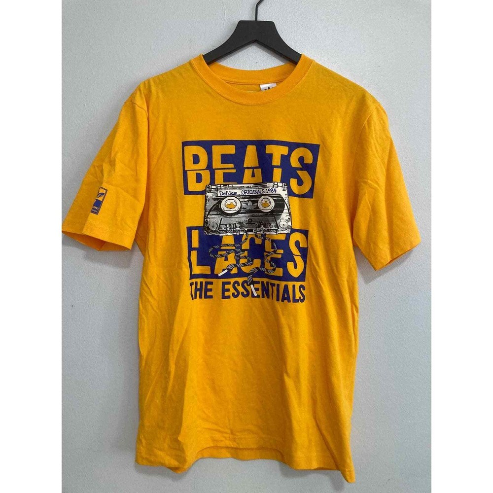 Def Jam Records Adidas beats laces essentials shirt SAMPLE Rap Hip Hop Dre