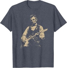 Abraham Lincoln Abe Lincoln Playing Guitar Retro Vintage T-Shirt