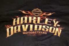 Harley Davidson Pacific Junction Eagle Shirt Mens