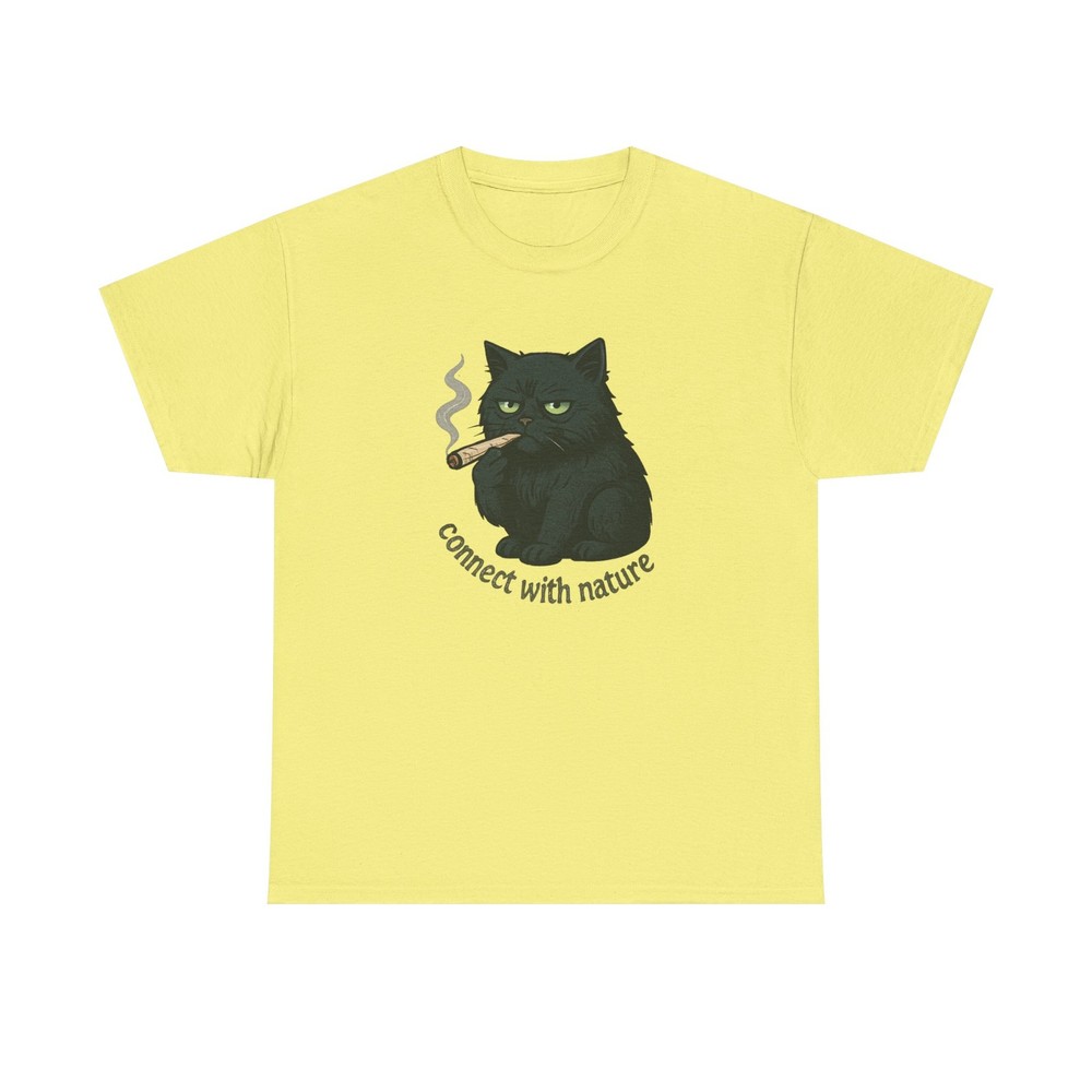 Unisex Heavy Cotton Tee Connect with Nature