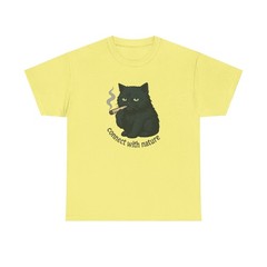 Unisex Heavy Cotton Tee Connect with Nature