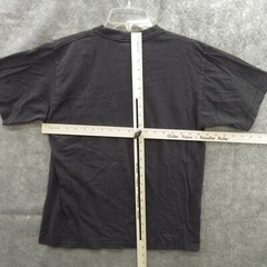 AC/DC Mens Shirt Medium 100% Cotton Short Back In Black Concert 1980 Reprint