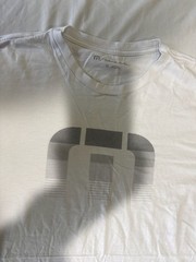 TravisMathew Men’s White Graphic Logo T-Shirt Size XL