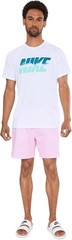 Nike Men’s Breaker Ripple Texture 7″ Brief Lined Volley – Pink Glow – S