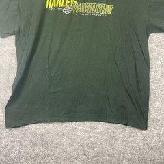 Harley Davidson Chandler Arizona Dealer Shirt 3XL Biker Green Short Sleeve