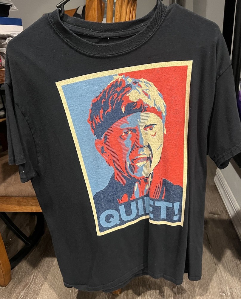 Johnny Lawrence Tee, Cobra Kai, Eagle Fang Karate Tee, Johnny Lawrence QUIET
