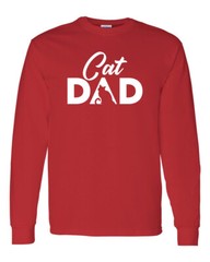 CAT DAD Unisex T-Shirt Multi Colors S-XL FREE S&H! Cat Pet Lover Gift