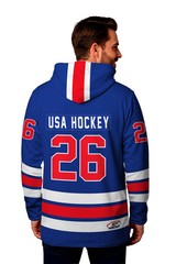 USA Hockey Shield 2026 Replica Jersey Blue Hoodie