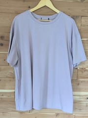 Men’s Crew Neck T-Shirt, Light Lavender, Size L, Oversized, Soft, NWOT