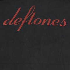 Vintage DEFTONES Around The Fur 1997 90s Metal Band GIANT Size L T-Shirt REPRINT