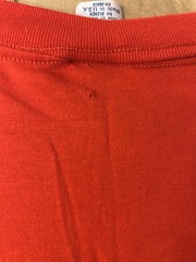 Thank God It’s Friday tgif Drunk Beer Vintage Vinyl 80’s? Red Tee iron On XL