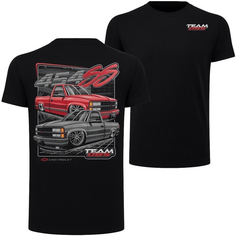 454 SS OBS T-Shirt – Classic Chevy Truck Enthusiast Graphic Tee,Car Lover Tee