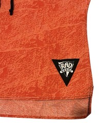 Vintage Rad Baggs Neon Orange Surf Skate Pullover Mens M USA 80s 90s Boxy
