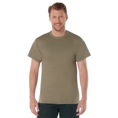 Coyote Brown AR 670-1 Regulation T-Shirt – Cotton US Army Compliant Tee Shirt