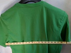 APPLE Official MAC Computer Store Employee GREEN Tech Staff T-Shirt Size LARGE
