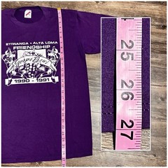Jerzees Friendship Bowl Football 90-91 SingleStitch Shirt Size XL Made In USA
