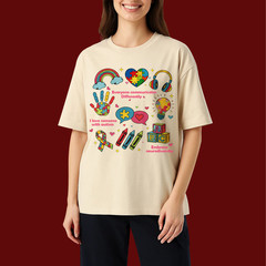 Autism Awareness Shirt Puzzle Piece Neurodiversity Tee