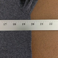 Port & Company Core Cotton Men’s Medium Charcoal Heather Long Sleeve T-Shirt New