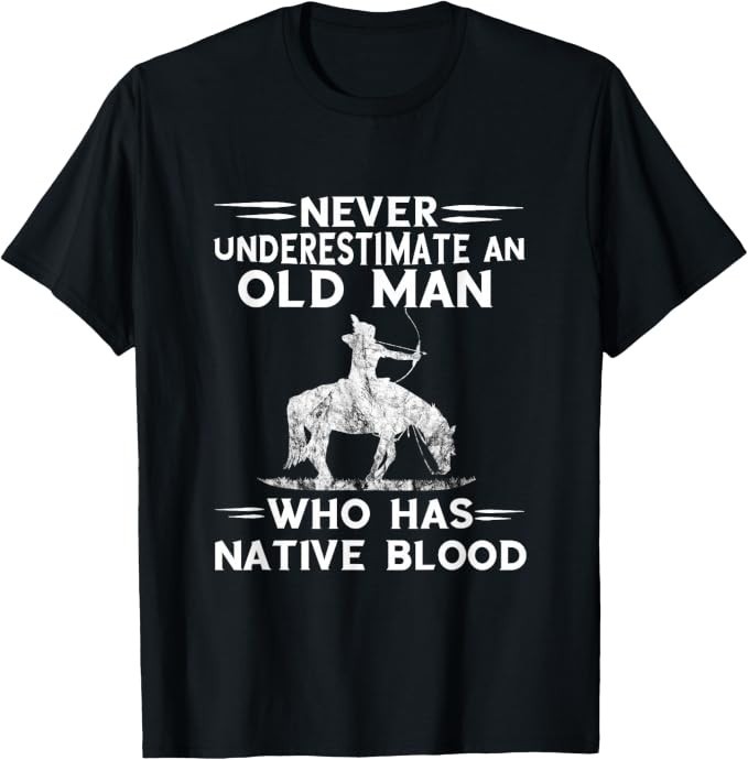 Old Native American Warrior Design Warrior Native Unisex T-Shirt