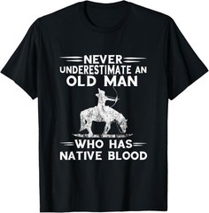 Old Native American Warrior Design Warrior Native Unisex T-Shirt