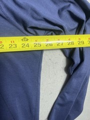 Peter Millar Performance Aurora Long Sleeve Base Layer Mens XXL Blue Stretch