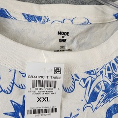 MODE OF ONE Relaxed-Fit Jersey Graphic T-Shirt Men’s XXL Combo A Neo Natural