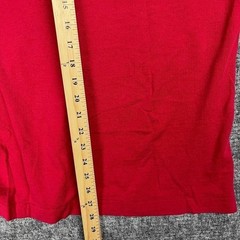 Vintage Single Stitch Shirt XL USA 90s Fruit of the Loom Golden Red Blank