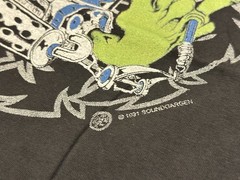 SOUNDGARDEN vintage 1991 HOTROD GOBLIN BADMOTORFINGER t shirt