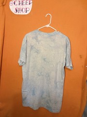 The Mountain Classic Kitten Shirt Sky Blue , Cute Graphic Mens Sz Medium