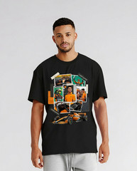 LANDO NORRIS F1 CUSTOM DESIGN – T-Shirt Size S-5XL