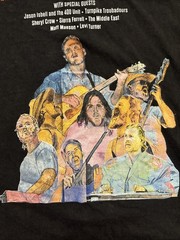 Zach Bryan Quittin Time Tour Tee 2024 Men’s Medium Black Red Country Music USA