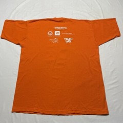 Vintage 90s Single Stitch T-Shirt Men’s XL 1997 GM Marathon Run Orange USA Made
