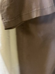 Lot of 2 Carhartt K87 Heavyweight Cotton Pocket T-Shirts Men’s L Sand & Charcoal