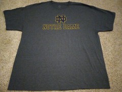 Notre Dame ND Irish College T Shirts Multiple Sizes, Brands, Styles To Choose
