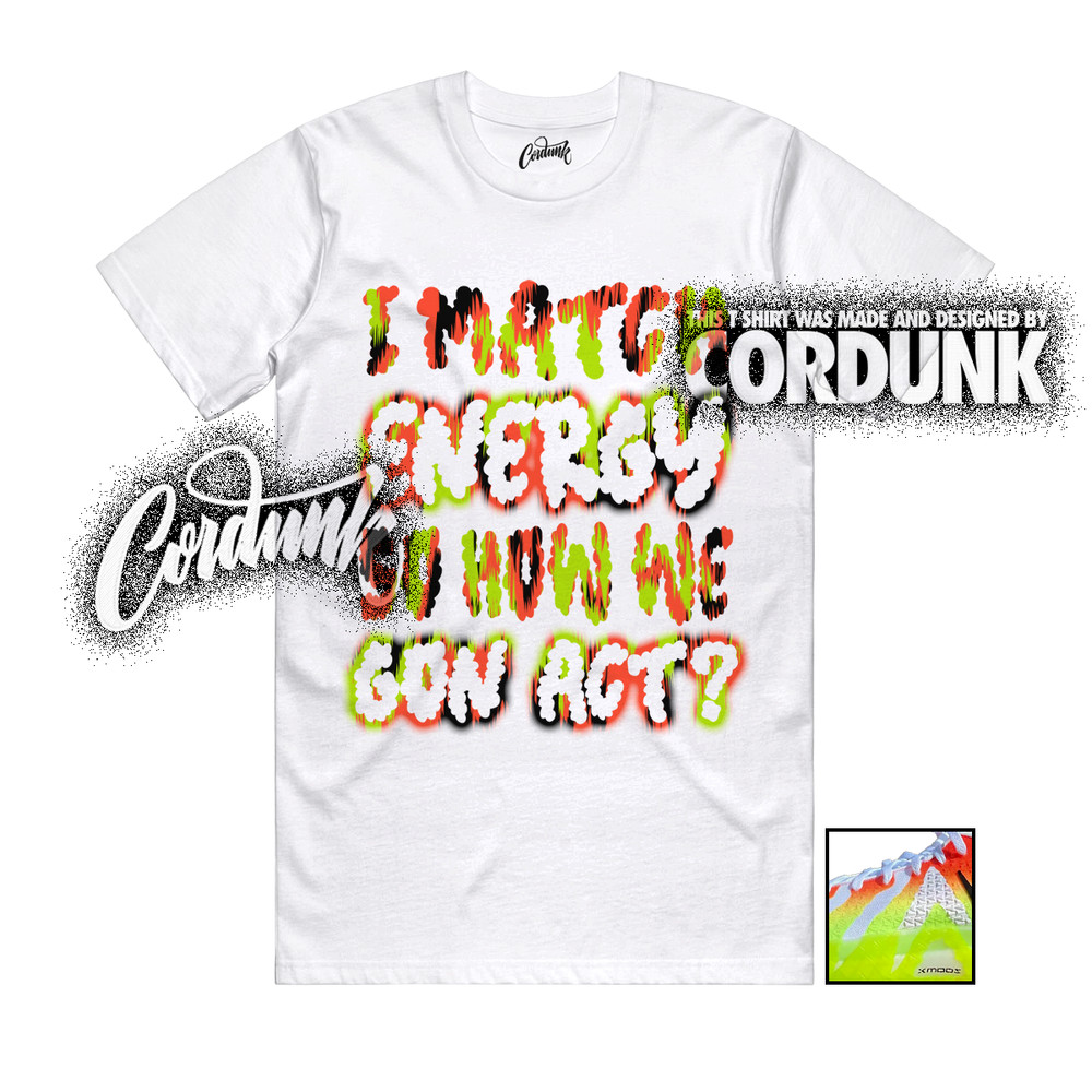 Ja 3 Christmas White Bright Crimson Volt Black T Shirt Match MATCH