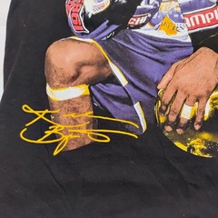 Kobe Bryant Lakers Championship Rings Graphic T-Shirt Men’s Medium Black