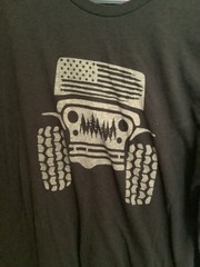 Jeep Tshirt. No Brand Or Size Appears To Be Xl. Super Soft Sku241