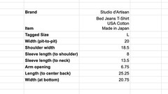 Studio d’Artisan Japan John Lennon Beatles Bed-In Parody T Shirt Size L