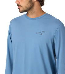 New Hang Ten Men’s Long Sleeve Sun Tee Shirt UPF 50+ Quick Dry Stretch NWT