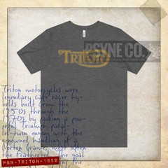Triton Motorcycles 1959 Vintage Men’s T-Shirt