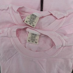 Comfort Colors C1717 – Unisex Heavyweight RS T-Shirt Lot 6 M-L- XL Pink