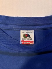 Vtg Budweiser Bud Light Beer Promo Bud Bowl 2 90’s NFL Football Tshirt Sz XL