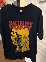 Skinny Puppy Final Tour Shirt 2023 Men’s L Black Concert Band