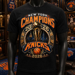 New York Basketball 2026 Champions Shirt, New York Knicks Champions Fan Tee
