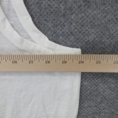 Universal Thread Mens Shirt Extra Large XL White Scoop Sleeveless Cotton New