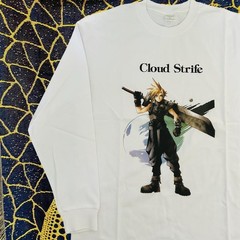 Square Enix Final Fantasy Long Sleeve Tee Mens RPG Retro Game N91 Limited