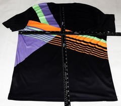 Chubbies The Weekend Has Arrived Men’s Short Sleeve Geometric T Shirt Size Large