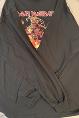 Iron Maiden Legacy of the Beast 2022 Tour Long Sleeve Shirt 2XL Concord CA