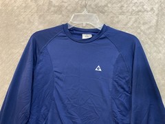Gerry Shirt Men M 38/40 Blue Crew Outdoor Casual Stretch Base Layer Adult