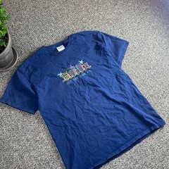 Unbranded Men’s Blue and Navy T-shirt
